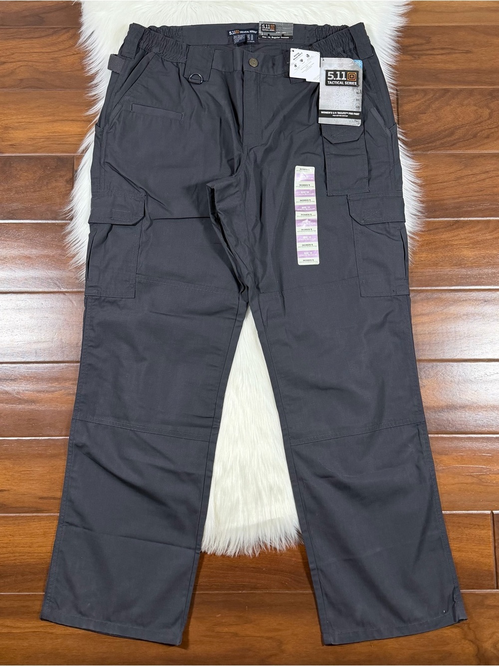 5.11 Tactical Women's Size 16 R Charcoal Gray Tactile Pro Pants